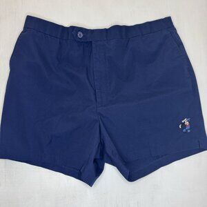 VTG Titleist Disney Golf Shorts Men’s 40 Navy Blue Mickey Mouse Embroidered
